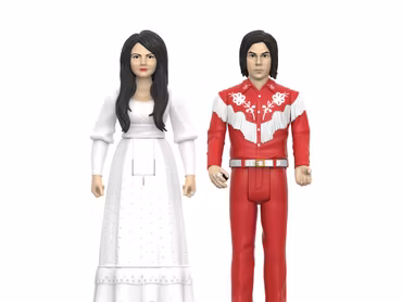 The White Stripes ReAction The White Stripes (Elephant) Action Figure Two-Pack