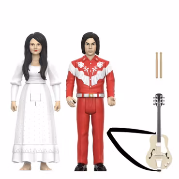 The White Stripes ReAction The White Stripes (Elephant) Action Figure Two-Pack