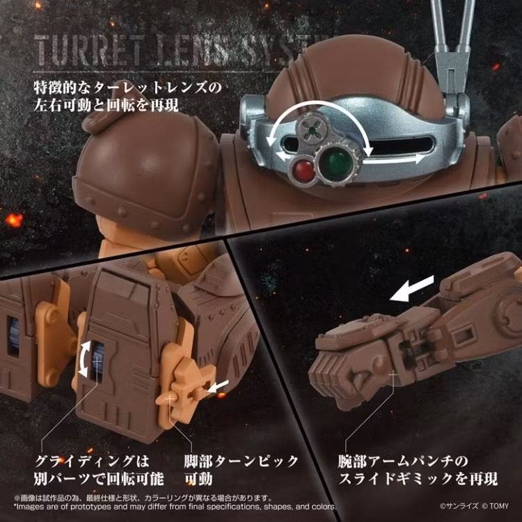 Armored Trooper Votoms Toyrise AT Collection 07 Scopedog (Brown Color Ver.) Action Figure