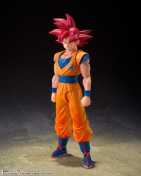 Dragon Ball Super S.H.Figuarts Super Saiyan God Goku (God Aura) Action Figure