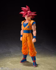 Dragon Ball Super S.H.Figuarts Super Saiyan God Goku (God Aura) Action Figure