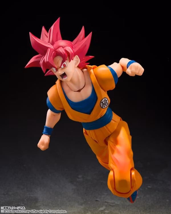 Dragon Ball Super S.H.Figuarts Super Saiyan God Goku (God Aura) Action Figure