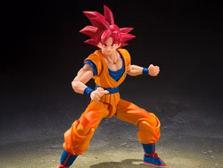 Dragon Ball Super S.H.Figuarts Super Saiyan God Goku (God Aura) Action Figure