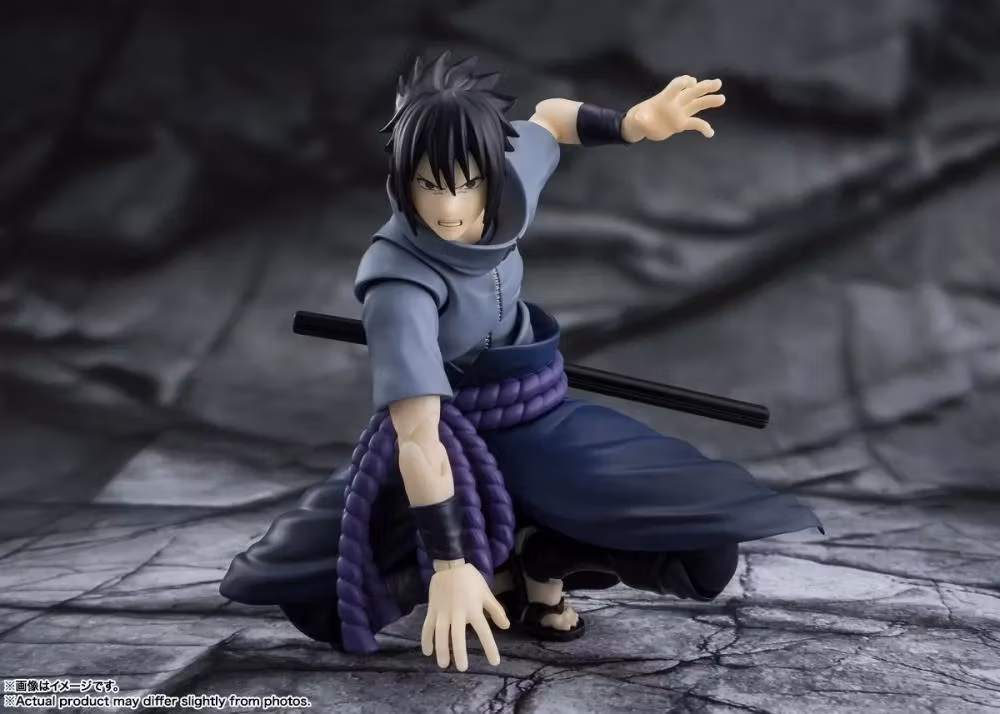 Naruto: Shippuden S.H.Figuarts Sasuke Uchiha (Solitary Shinobi) Action Figure