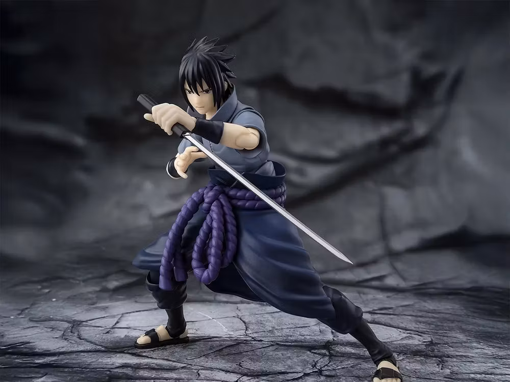 Naruto: Shippuden S.H.Figuarts Sasuke Uchiha (Solitary Shinobi) Action Figure