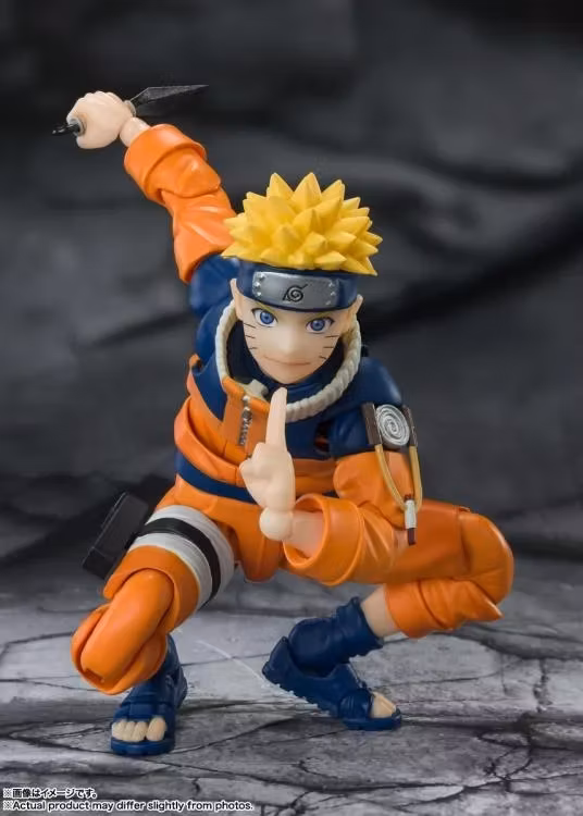 Naruto S.H.Figuarts Naruto Uzumaki (The No.1 Most Unpredictable Ninja) Action Figure