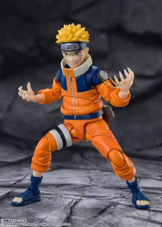 Naruto S.H.Figuarts Naruto Uzumaki (The No.1 Most Unpredictable Ninja) Action Figure