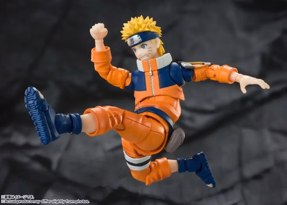 Naruto S.H.Figuarts Naruto Uzumaki (The No.1 Most Unpredictable Ninja) Action Figure