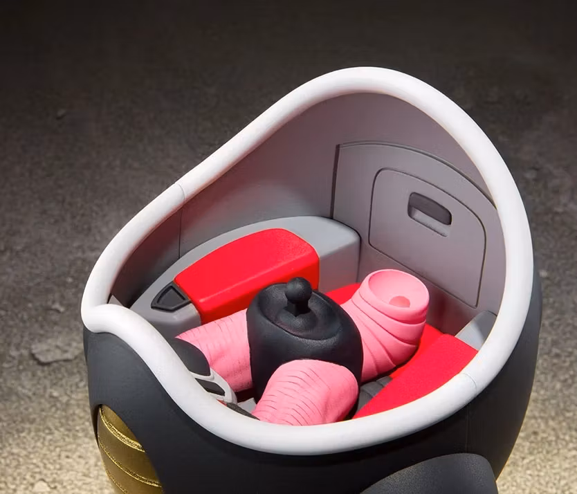 Dragon Ball Z S.H.Figuarts Frieza (First Form) Action Figure with Pod (Rerelease)