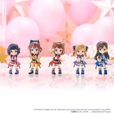 BanG Dream! Poppin'Party PalVerse Box of 6 Figures
