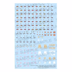 Megami Device M.S.G Puni Mofu Kin Xiao Eye Decal Set