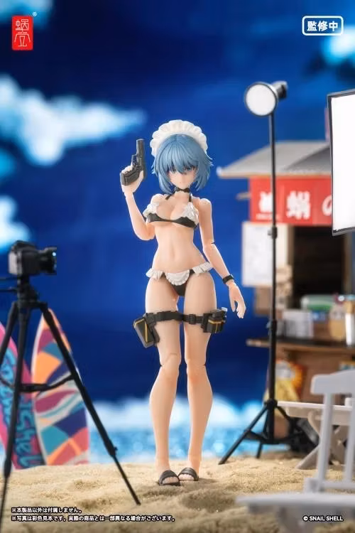 RA-02S Kazune Summer Operation 1/12 Scale Action Figure