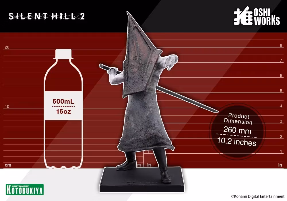 Silent Hill 2 Oshi Works Red Pyramid Thing Figure