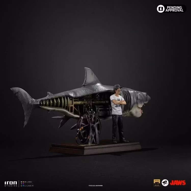 Jaws 50th Anniversary Steven Spielberg Deluxe 1/10 Art Scale Statue