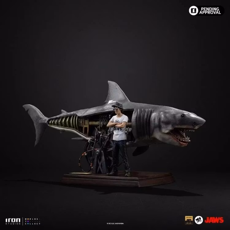 Jaws 50th Anniversary Steven Spielberg Deluxe 1/10 Art Scale Statue
