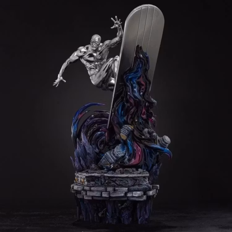The Infinity Gauntlet Battle Diorama Series Silver Surfer 1/10 Art Scale Statue