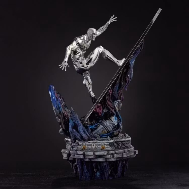 The Infinity Gauntlet Battle Diorama Series Silver Surfer 1/10 Art Scale Statue