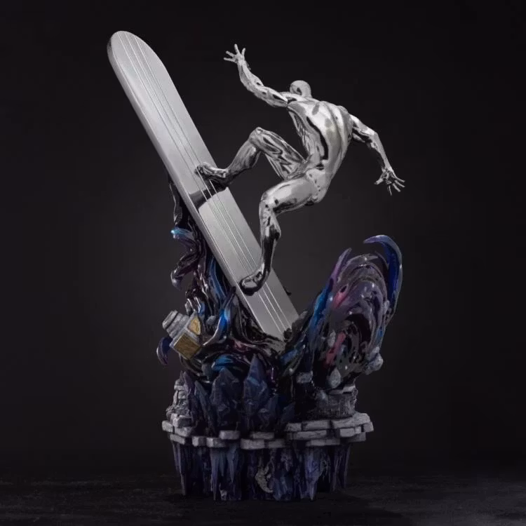 The Infinity Gauntlet Battle Diorama Series Silver Surfer 1/10 Art Scale Statue