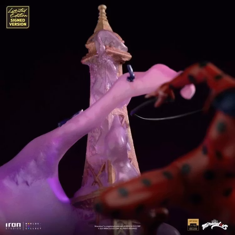 Miraculous Ladybug And Cat Noir (10th Anniversary Signed Edition) 1/10 Deluxe Art Scale Statue