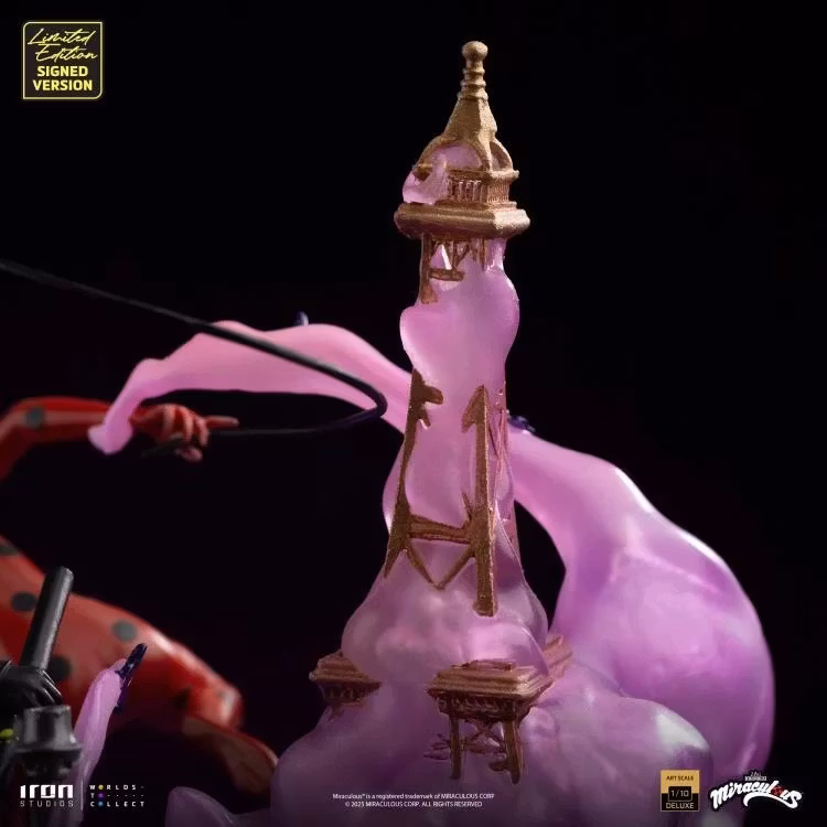 Miraculous Ladybug And Cat Noir (10th Anniversary Signed Edition) 1/10 Deluxe Art Scale Statue