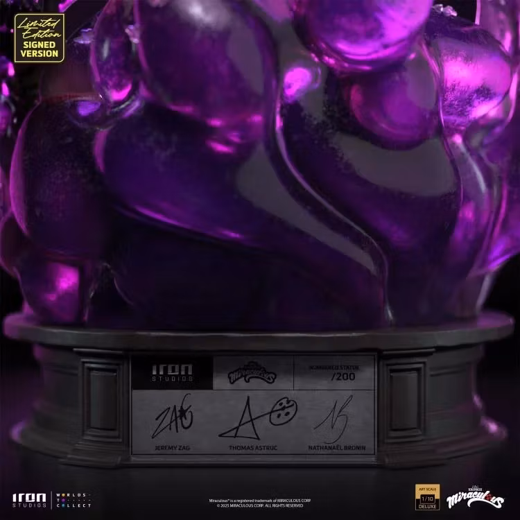 Miraculous Ladybug And Cat Noir (10th Anniversary Signed Edition) 1/10 Deluxe Art Scale Statue