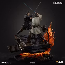 Star Wars: Revenge of the Sith Anakin vs. Obi-Wan Deluxe 1/10 Art Scale Statue