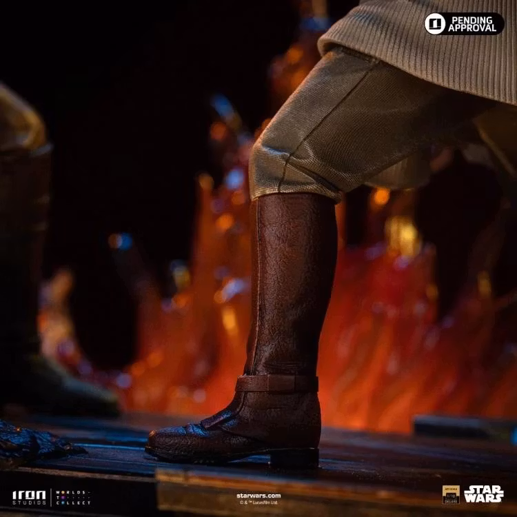 Star Wars: Revenge of the Sith Anakin vs. Obi-Wan Deluxe 1/10 Art Scale Statue