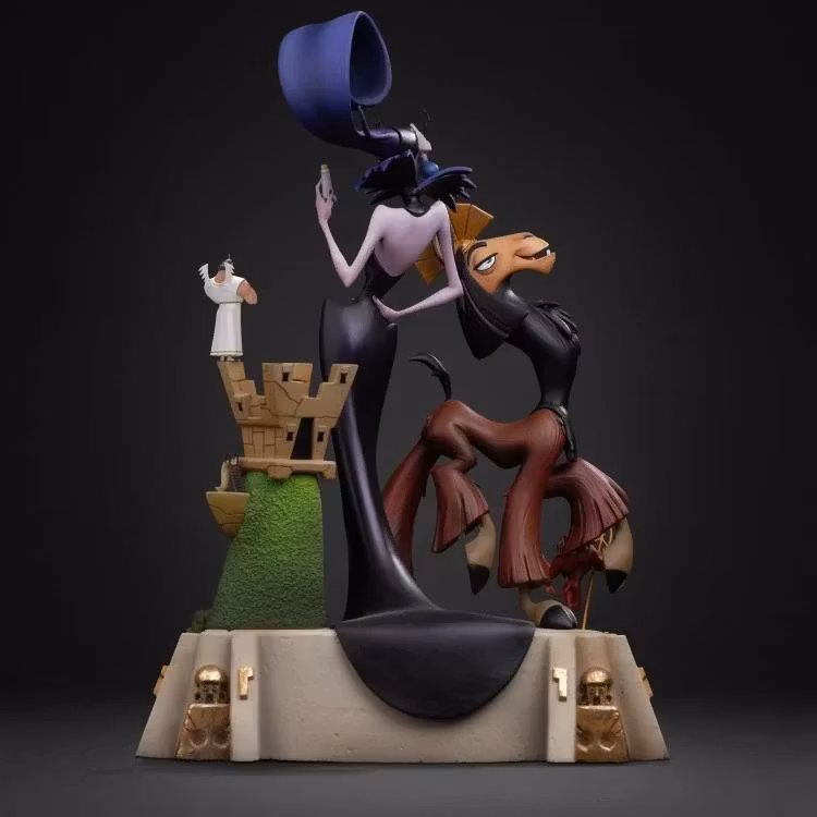 The Emperor's New Groove Kuzco & Yzma Deluxe 1/10 Art Scale Statue