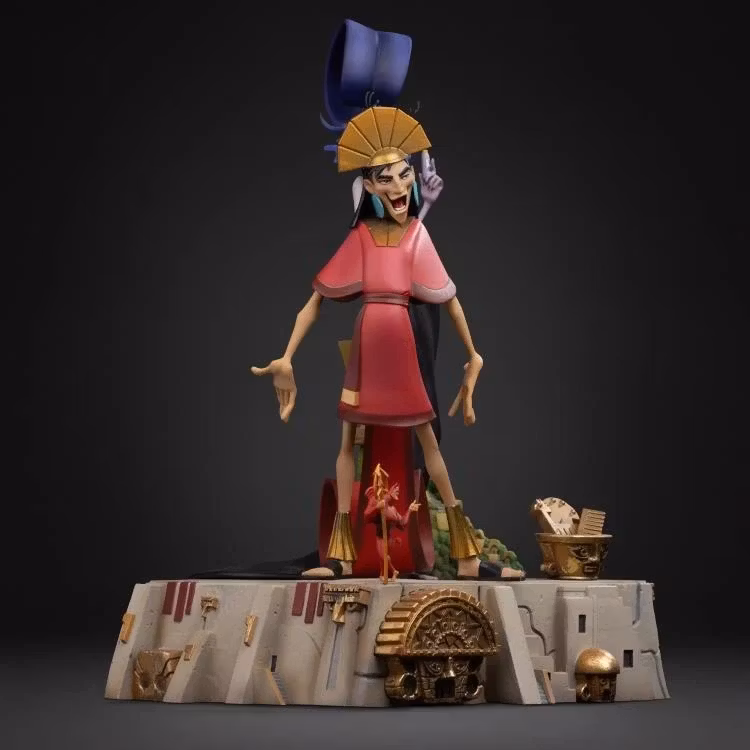 The Emperor's New Groove Kuzco & Yzma Deluxe 1/10 Art Scale Statue