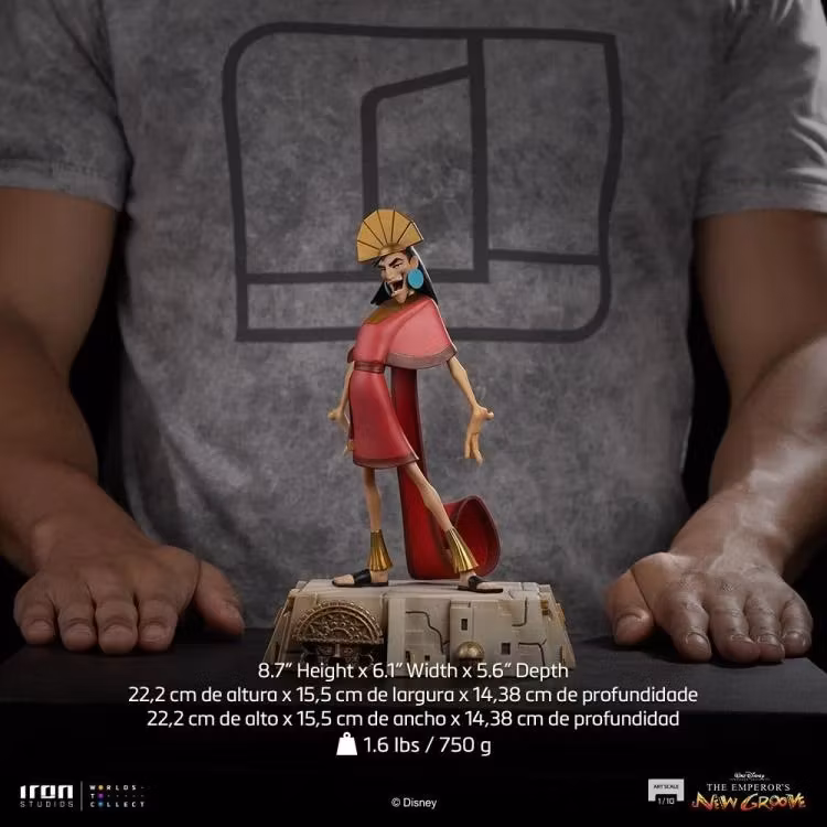 The Emperor's New Groove Kuzco in Human and Llama Form 1/10 Art Scale Statue
