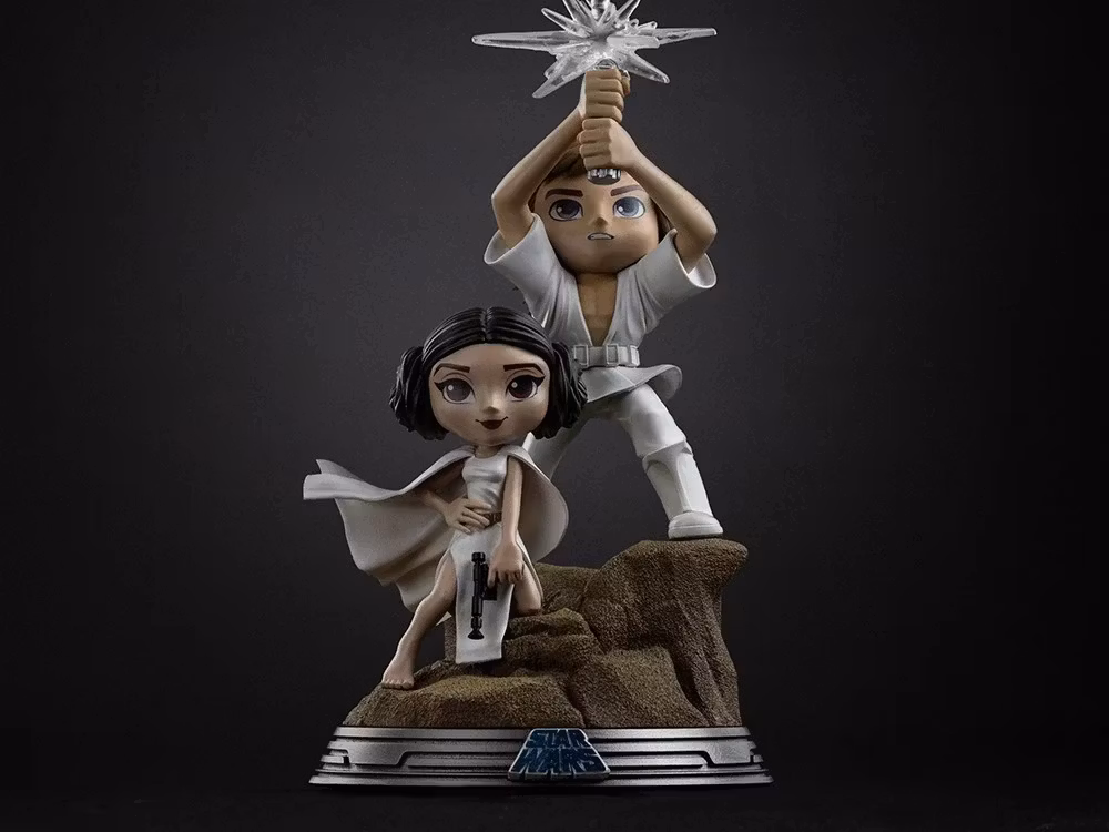 Star Wars: A New Hope MiniCo Luke and Leia Figure