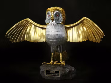 Clash of the Titans Ray Harryhausen's 100th Anniversary Bubo (Gold Patina Normal Edition, Open Wings Only) Figure