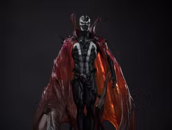Spawn: Black, White & Red All Over Spawn 1/10 Scale Limited Edition Statue (Puppeteer Lee)