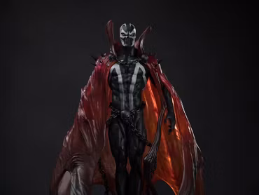 Spawn: Black, White & Red All Over Spawn 1/10 Scale Limited Edition Statue (Puppeteer Lee)
