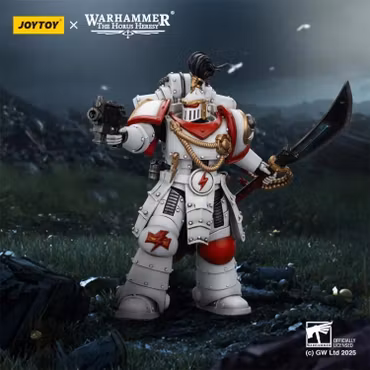 Warhammer: The Horus Heresy White Scars Legion Praetor 1/18 Scale Action Figure