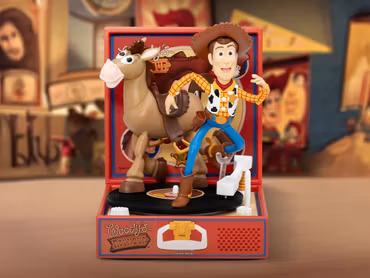 Toy Story D-Stage DS-181 Record Player Series Woody's Roundup Statue