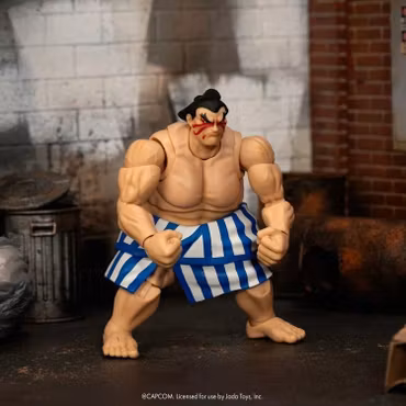 Ultra Street Fighter II: The Final Challengers E. Honda 1/12 Scale Action Figure