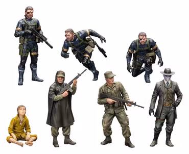 Metal Gear Solid V Plastic Model Kit 1/35 Metal Gear Solid Ground Zero Set