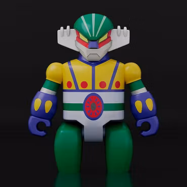 Steel Jeeg Brickroid Steel Jeeg Figure