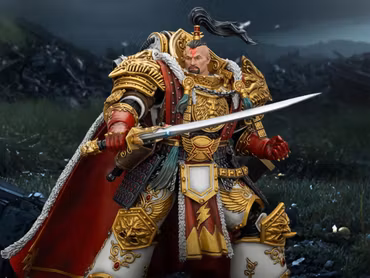 Warhammer: The Horus Heresy White Scars Jaghatai Khan, Primarch of the Vth Legion 1/18 Scale Action Figure