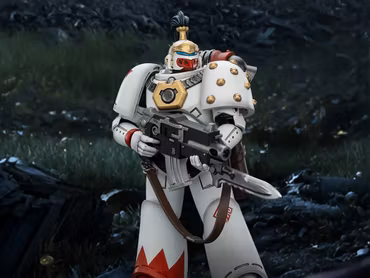 Warhammer: The Horus Heresy White Scars MKVI Tactical Legionary 1/18 Scale Action Figure