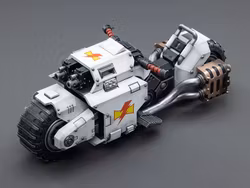 Warhammer 40k White Scars Raider-Pattern Combat Bike 1/18 Scale Vehicle