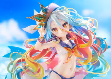No Game No Life Shiro (Sailor-Style Swimsuit Ver.) 1/7 Scale Figure