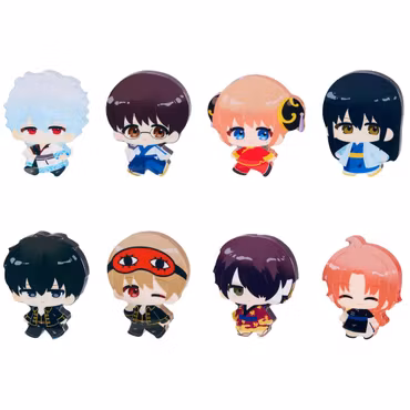 Gintama Kara-Koro Clear Candy Figures Set of 8 Blind Boxes