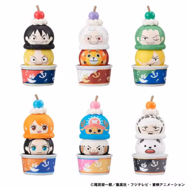 One Piece Stack Up & Change Box of 6 Random Figures