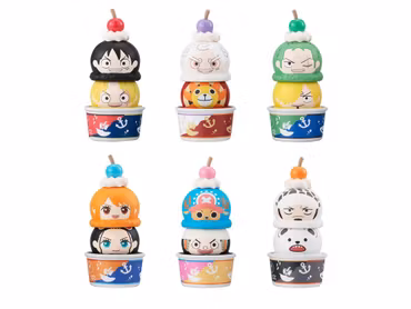 One Piece Stack Up & Change Box of 6 Random Figures
