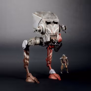Star Wars: The Vintage Collection AT-ST & Klatooinian Raider (The Mandalorian)