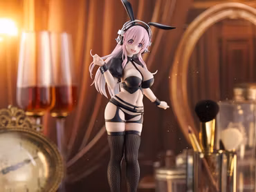 Nitroplus BiCute Bunnies Super Sonico (Reverse Bunny Ver.) Figure