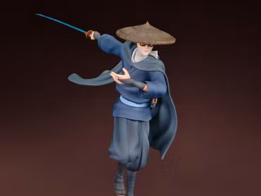 Blue Eye Samurai Mizu Figure