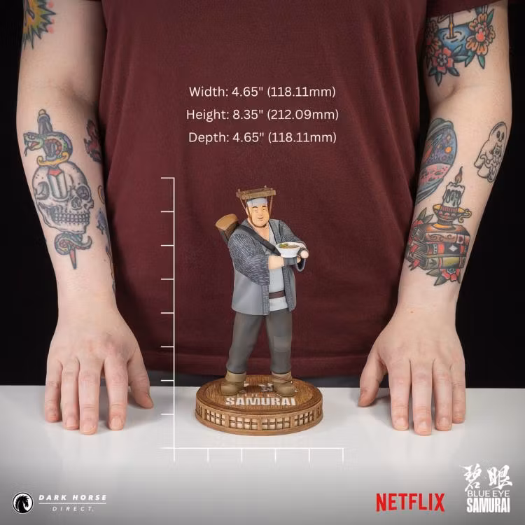 Blue Eye Samurai Ringo Figure